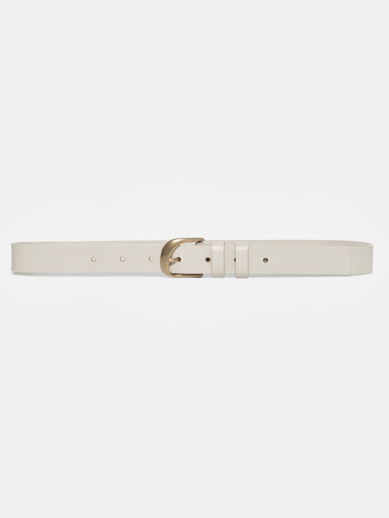 Curved Handmade Leather Belts, Perforata Grey – Estell Boutique